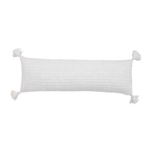 White Tassel Pillow