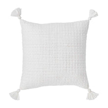 White Tassel Pillow