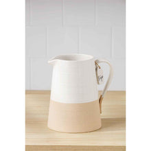 Stoneware Sip Pitcher