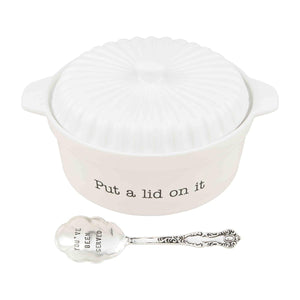 Put a Lid On It Baking Dish