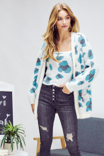 Leopard Print Cardigan