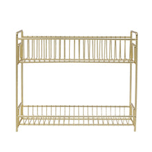 Gold 2-Tier Rack