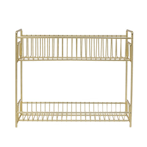 Gold 2-Tier Rack