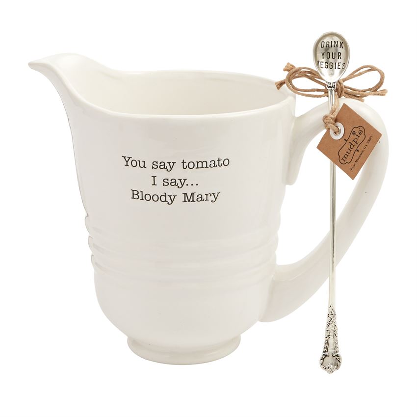 Bloody Mary Pitcher- Mud Pie