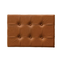 Tufted Leather Stool