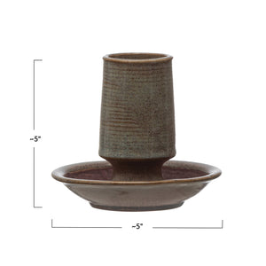 Stoneware Match Holder