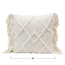 20" Square Tufted Pillow