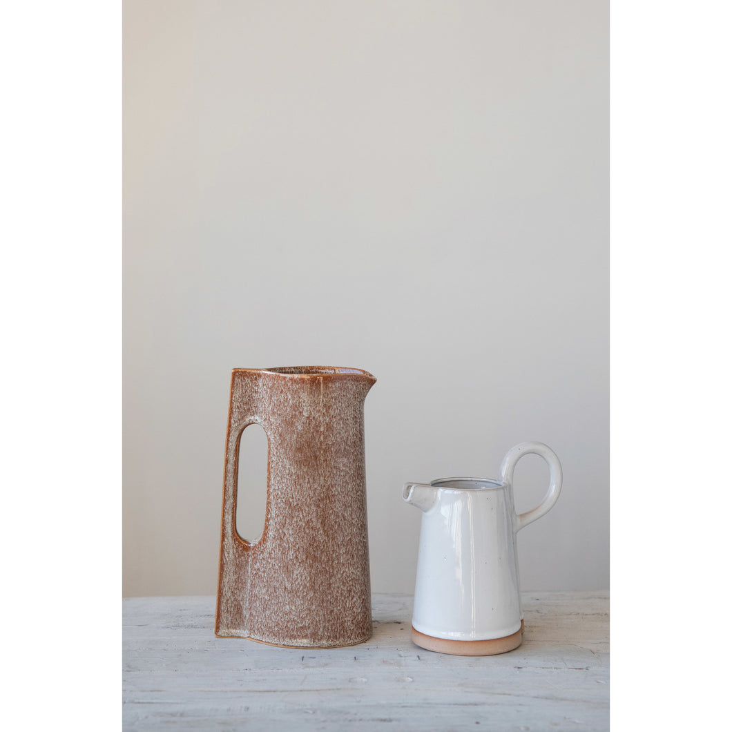 Stoneware Pitcher