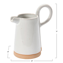 Stoneware Pitcher