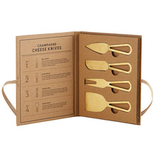 Champagne Cheese Knives