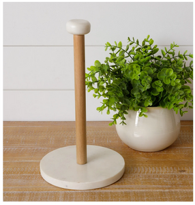 Marble Paper Towel Holder