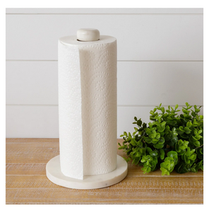 Marble Paper Towel Holder