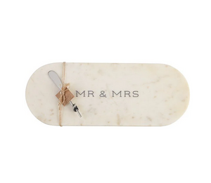 MR & MRS Marble Board