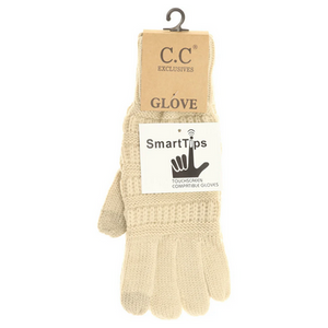 Cable Knit Gloves