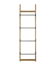 Metal + Wood Wall Ladder