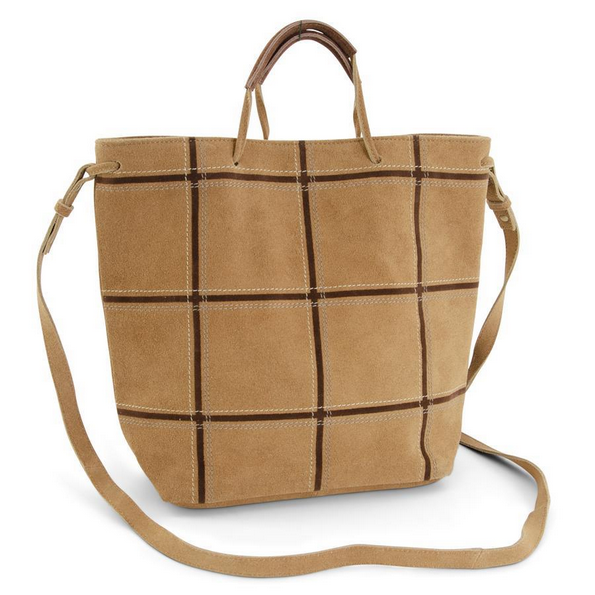 Tan Suede Handbag