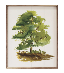 Watercolor Maple Tree