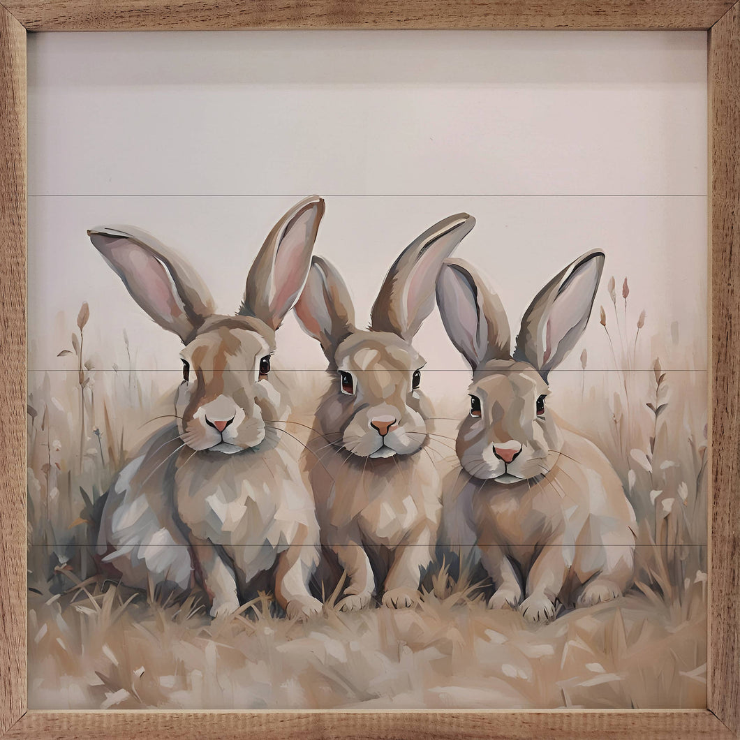 Neutral Three Rabbits