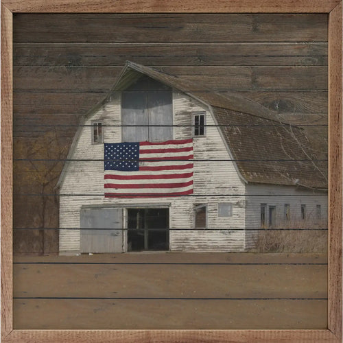 Americana White Barn