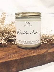 Vanilla Pecan- Fern Candle Co.