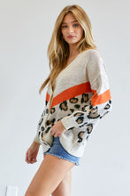 Leopard Button Cardigan